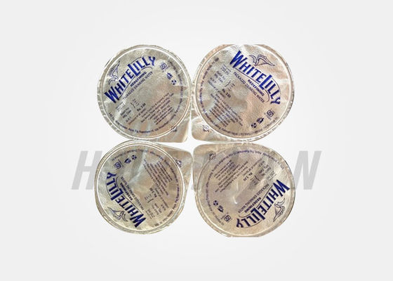 요구르트 커피 주스 물을 위한 스티커를 레테르를 붙이는 76mm 음식은 뚜껑을 받아 넣습니다